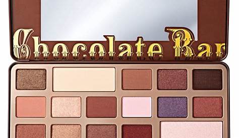Palette Too Faced Chocolate Bar Semi Sweet Eye Review Photos Swatches