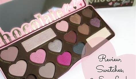 Palette Too Faced Chocolate Bonbon Bon Bons Eyeshadow Review