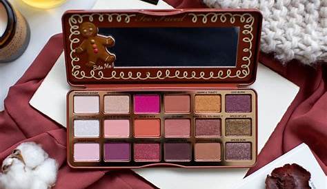 Palette Too Faced Gingerbread Avis Extra Spicy Natale 2019