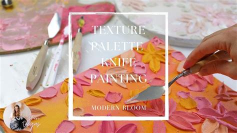 Palette Knife Flower Tutorial