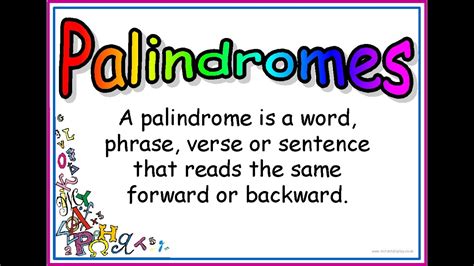 palindrome in a palindrome