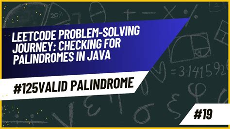 palindrome problem in java
