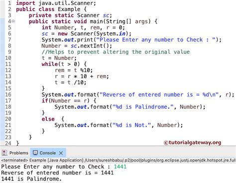 palindrome string program in java using for loop