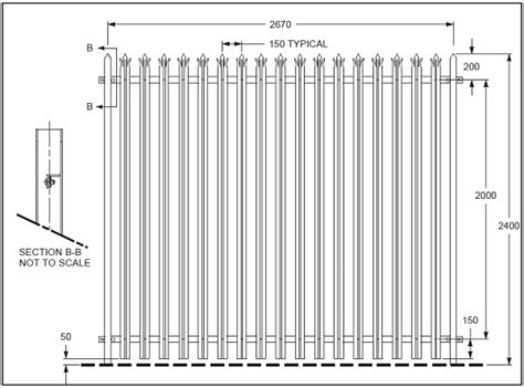 Palisade Fence Specs