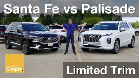 palisade vs santa fe size