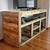 pallet wood tv stand