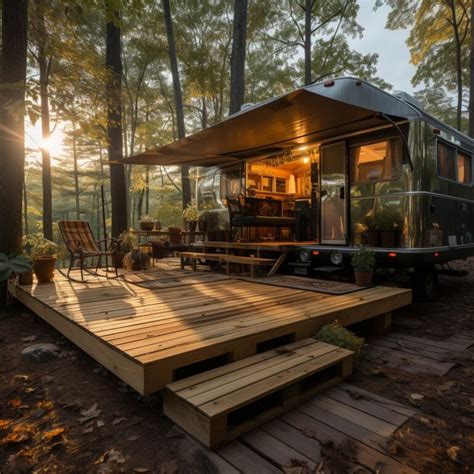 Pallet Camper Deck