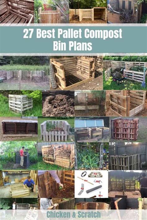 Pallet Compost Bin Plans