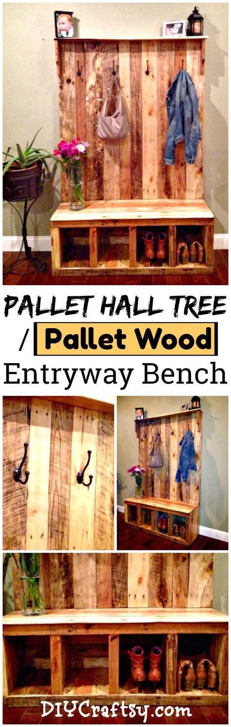 Pallet Hall Tree Plans