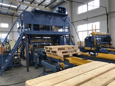 pallet industry material machines