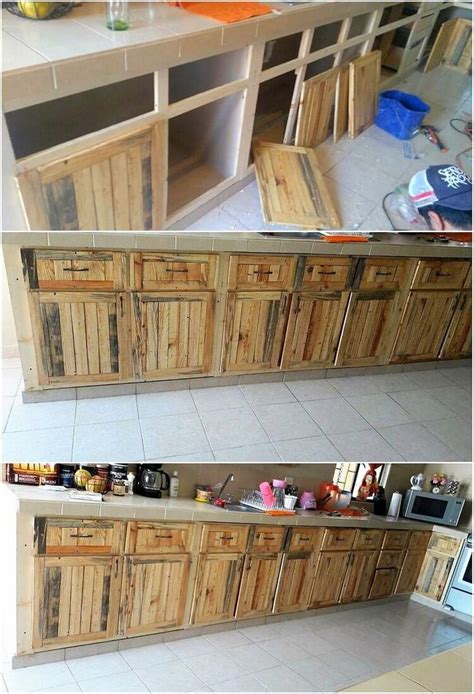 Pallet Kitchen Cabinet Plans