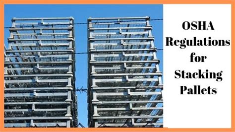 Pallet Stacking Height Osha