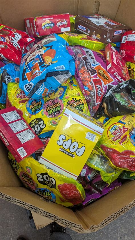 pallets of candy
