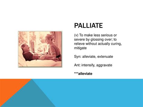 palliate Behavioural exposure