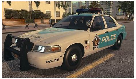 Ford Crown Victoria 2008 Palm City Police for GTA San Andreas