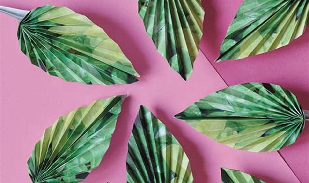 palm leaf origami meaning