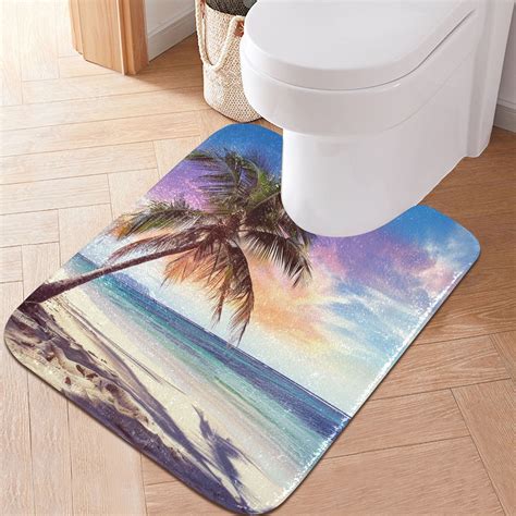 Palm Tree Bathroom Mat