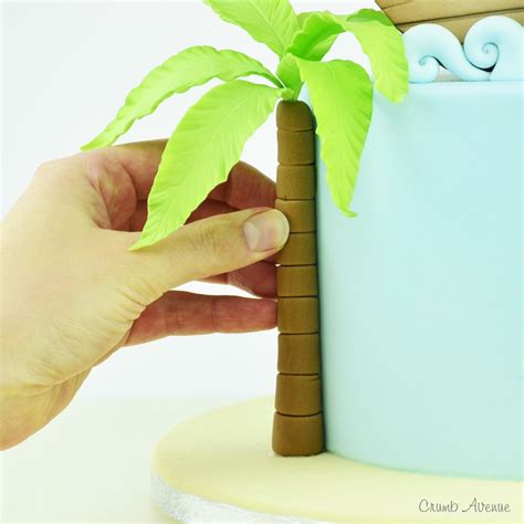 Palm Tree Cake Topper Tutorial