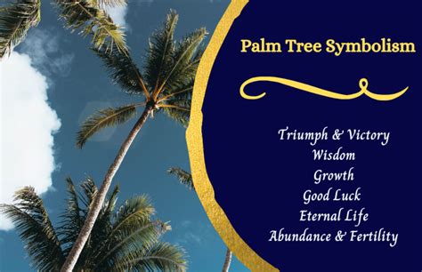 Palm Tree Symbol Of
