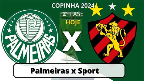 palmeiras x sport copinha