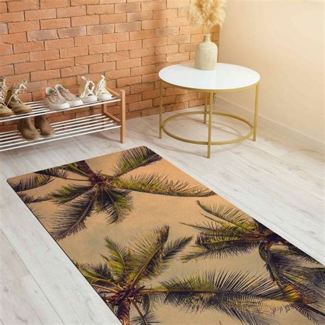 Indoor & Outdoor Rug Palm Trees Design Rug24