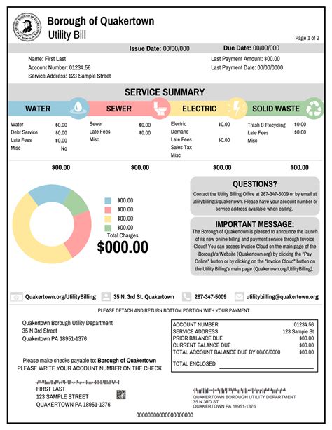 palmer township pa water bill