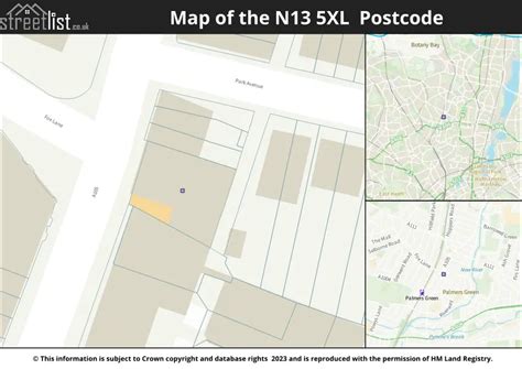 palmers green post code