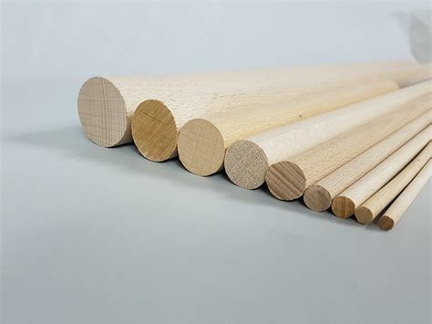 palos de madera redondos 3 metros