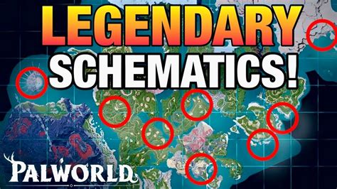 palworld all legendary schematic locations