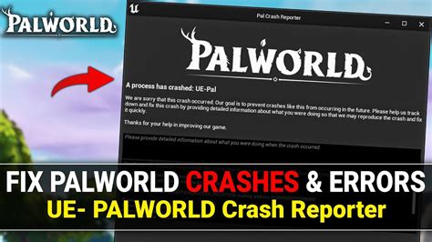 palworld crashes on start