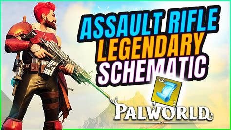 palworld legendary assault rifle schematics