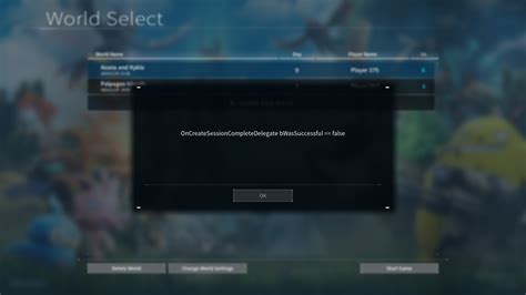 How To Easily Fix Palworld On Create Session Complete Delegate Error?