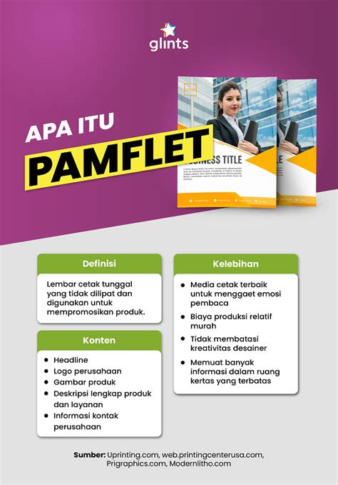 pamflet adalah