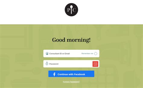 pamperedchef com consultant login