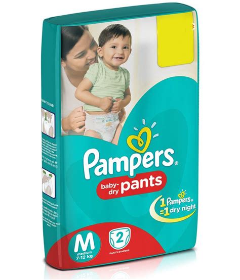 pampers medium size diapers