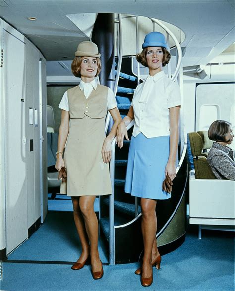 Pan Am stewardess uniform early 1960's VINTAGE Pinterest Pan am