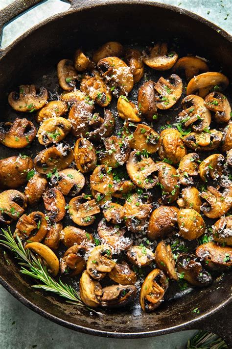 Pan Fried Mushrooms With Flour