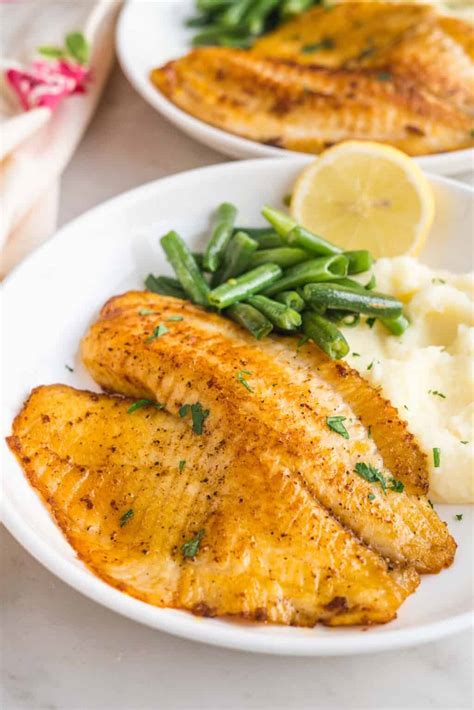 Pan Fried Tilapia Easy