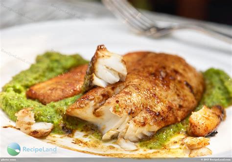 Pan Grilled Flounder