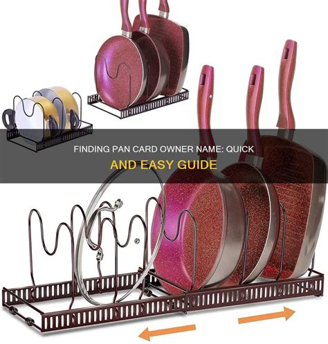 Pan Holder Name Check