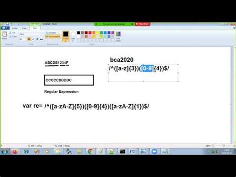 pan number validation regex javascript