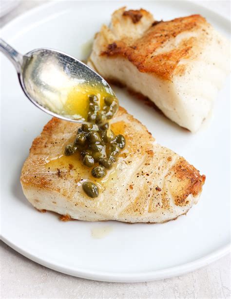 pan seared chilean sea bass with capers
