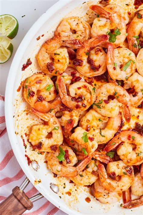 Pan Seared Shrimp With Lime