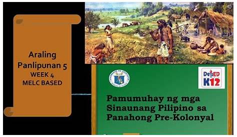 larawan ng mga sinaunang tao sa pilipinas - Brainly.ph