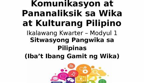1 Wika Revised Pptx Mga Konseptong Pangwika Komunikasyon At