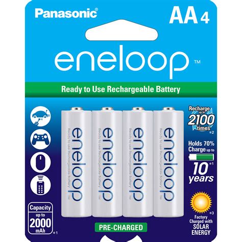 panasonic - eneloop rechargeable aa batteries