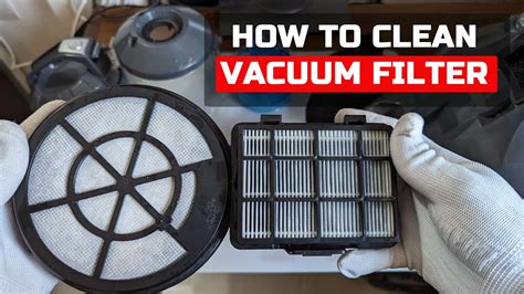 Panasonic Vacuum Filter Cleaning