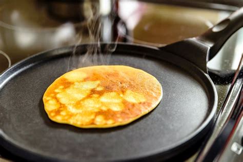 Pancake In Frying Pan