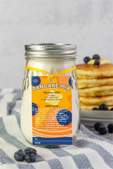 Pancake Mix Jar