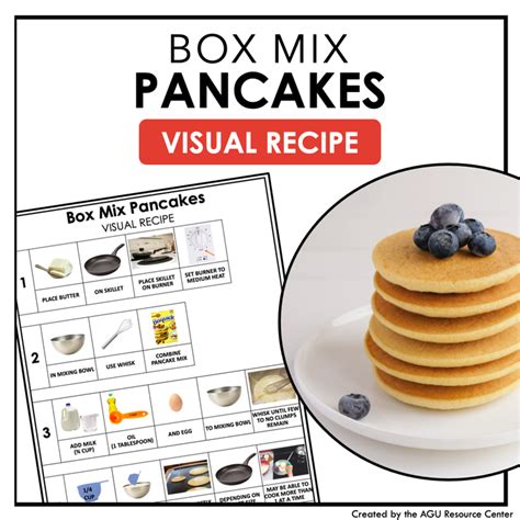 Pancake Mix Visual Recipe